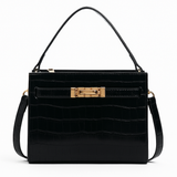 Bolsa Mavie Quadrada Metálico