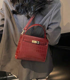 Bolsa Mavie Quadrada Metálico